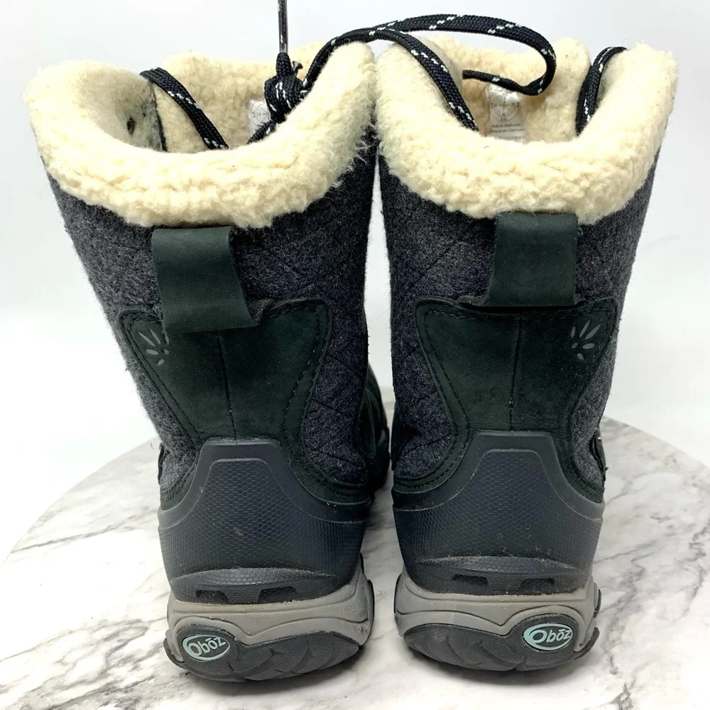 Oboz Bridger 9" Insulated Winter Waterproof Hiking Boots 6/36 Activewear Outdoor - Picture 5 of 16